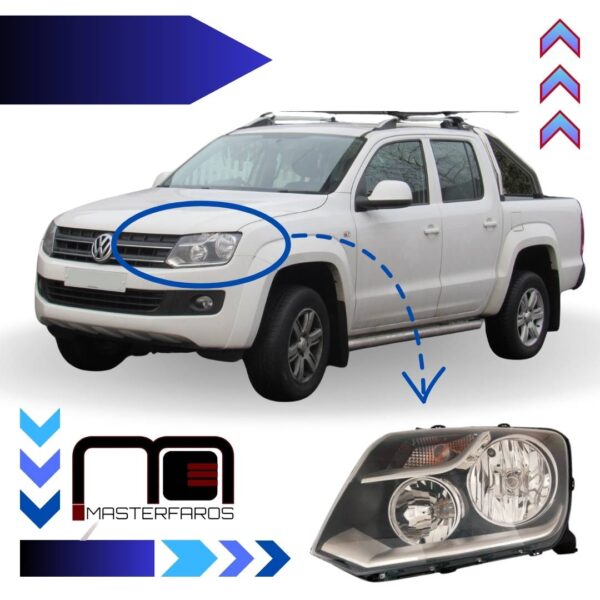 FARO DELANTERO VOLKSWAGEN AMAROK 2011/2017 LH