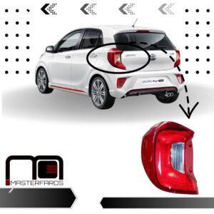 FARO POSTERIOR KIA PICANTO X LINE SIN/LED 2017/2019 LH