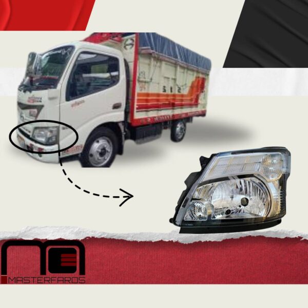 FARO DELANTERO HINO DUTRO 616 2012 LH