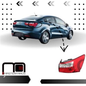 FARO POSTERIOR KIA RIO R 4P 2012/2017 EXT RH