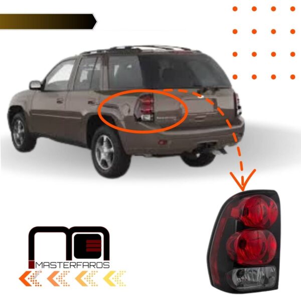 FARO POSTERIOR CHEVROLET TRAIL BLAZER 2002/2005 C/S LH