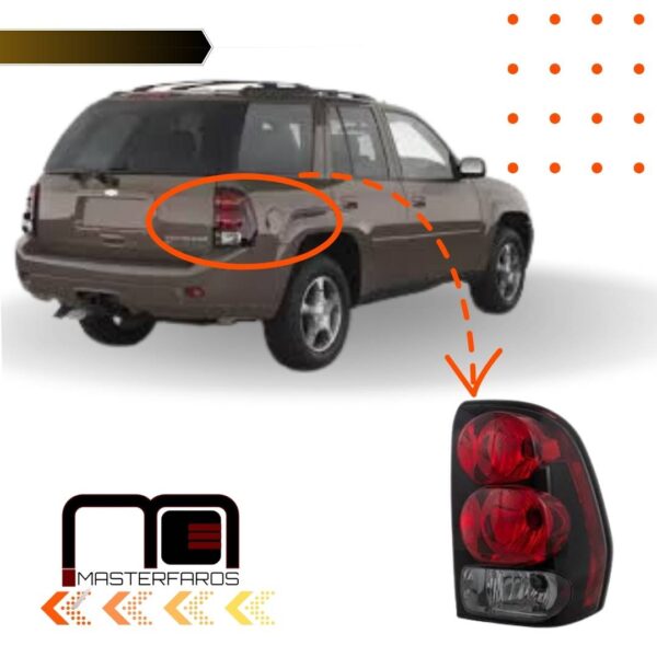 FARO POSTERIOR CHEVROLET TRAIL BLAZER 2002/2005 C/S RH