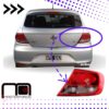 FARO POSTERIOR VOLKSWAGEN GOL 5P 2010/2012 RH
