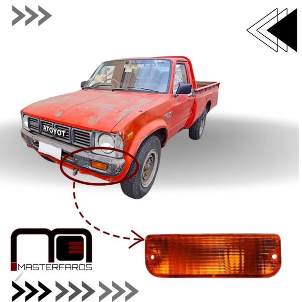 FARO DIRECCIONAL TOYOTA STOUT 1979/1999 C/S LH