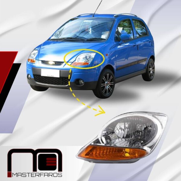 FARO DELANTERO CHEVROLET SPARK LIFE 2006/2017 LH