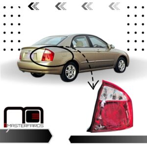 FARO POSTERIOR KIA CERATO 4PTS 2005/2007 RH