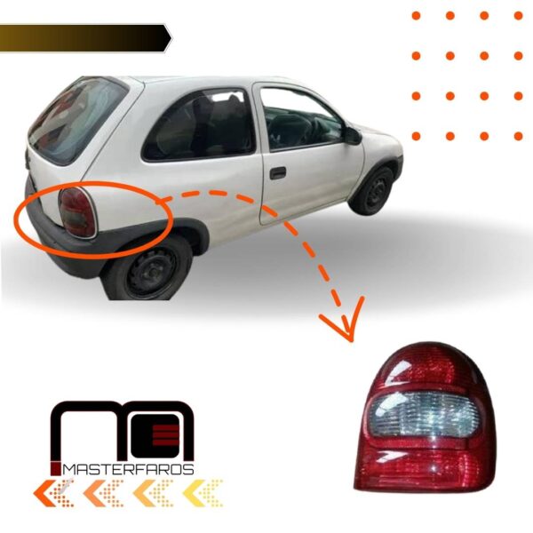 FARO POSTERIOR CHEVROLET CORSA 3P 2000/2002 RH
