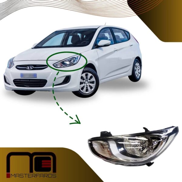 FARO DELANTERO HYUNDAI ACCENT 2016/2019 LH