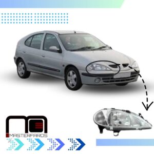 FARO DELANTERO RENAULT MEGANE 2001/2005 DOBLE FOCO RH