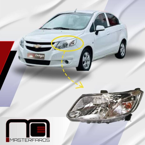 FARO DELANTERO CHEVROLET SAIL 2012/2017 LH