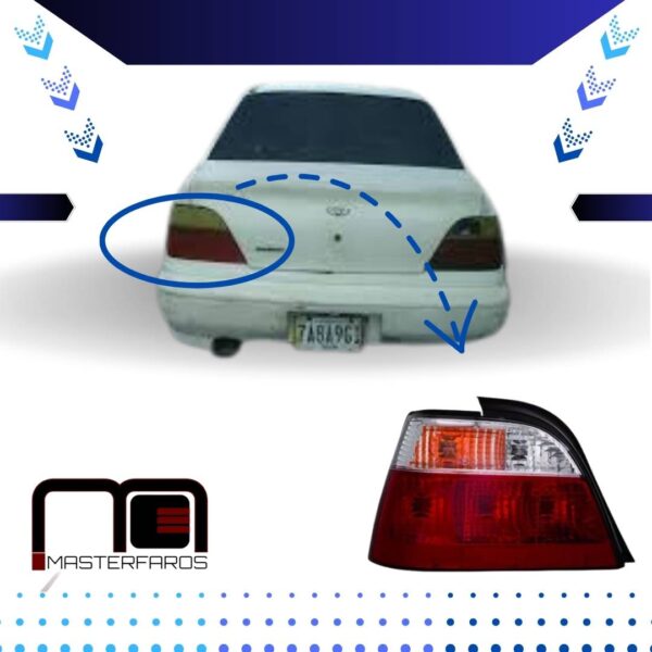 FARO POSTERIOR DAEWOO CIELO 1998/2000 LH