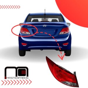 FARO POSTERIOR HYUNDAI ACCENT 2016/2019 LH