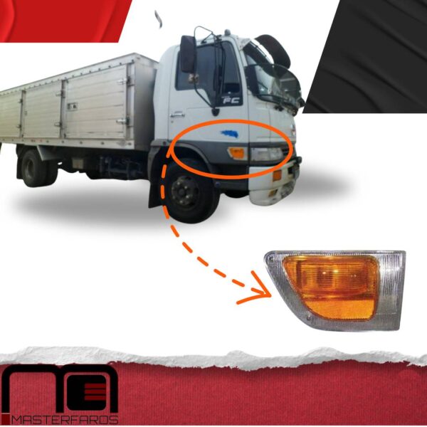 FARO LATERAL HINO FB FC 2001/2003 C/S RH