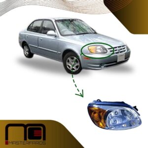 FARO DELANTERO HYUNDAI ACCENT VERNA 2003/2005 ESQ/AMAR RH