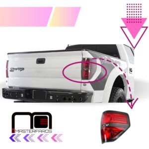 FARO POSTERIOR FORD F150 NEGRO 2010/2015 RH