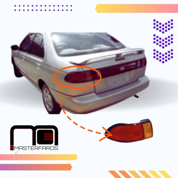 FARO POSTERIOR NISSAN SENTRA B14 1994/1999 RH
