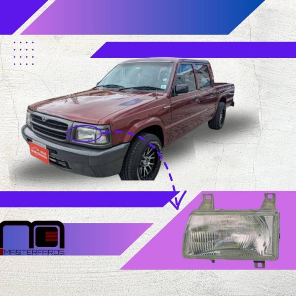 FARO DELANTERO MAZDA B2200 1997/2000 B2600 LH