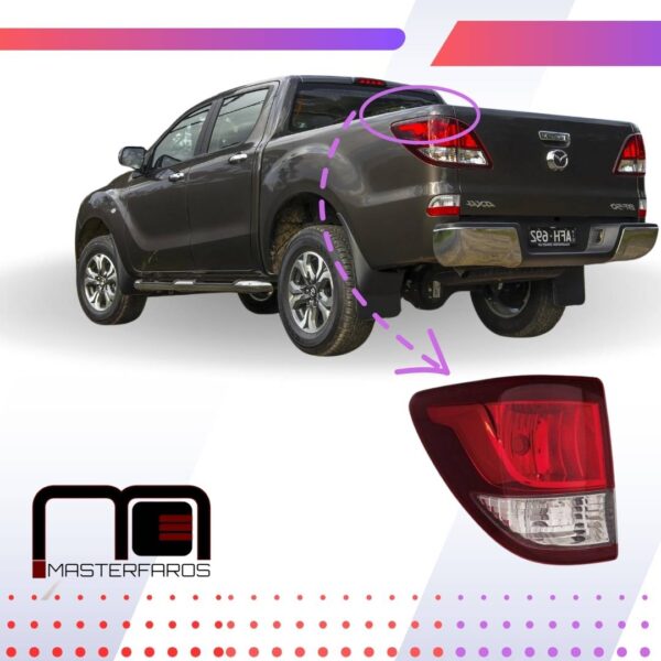 FARO POSTERIOR MAZDA BT-50 2016/2022 LH