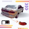 FARO POSTERIOR NISSAN SENTRA B14 1994/1999 LH
