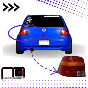 FARO POSTERIOR VOLKSWAGEN GOLF 2000/2006 S/S LH