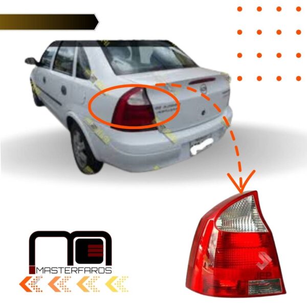 FARO POSTERIOR CHEVROLET CORSA EVOLUTION 4P 2003/2007 LH