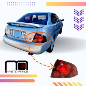 FARO POSTERIOR NISSAN SENTRA B15 2004/2007 ROJO RH