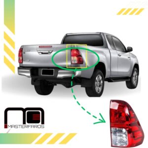FARO POSTERIOR TOYOTA HILUX 2016 C/S RH
