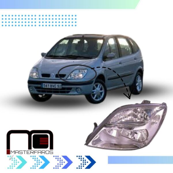 FARO DELANTERO RENAULT SCENIC 2000/2004 LH