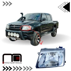 FARO DELANTERO TOYOTA HILUX 4X4 2003/2005 LH