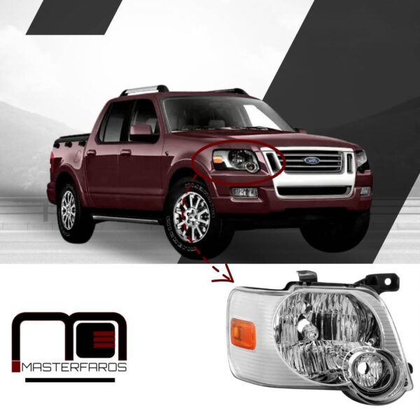 FARO DELANTERO FORD EXPLORER SPORT TRACK 2007/2011 RH