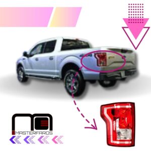 FARO POSTERIOR FORD F150 SIN LED 2015/2019 LH