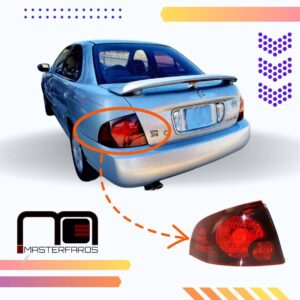 FARO POSTERIOR NISSAN SENTRA B15 2004/2007 ROJO LH