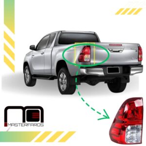 FARO POSTERIOR TOYOTA HILUX 2016 C/S LH
