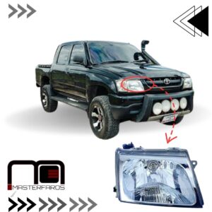 FARO DELANTERO TOYOTA HILUX 4X4 2003/2005 RH