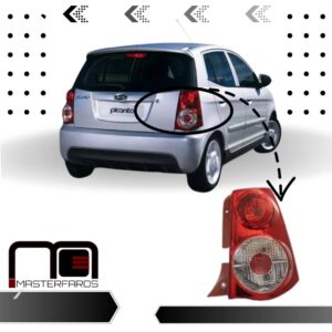 FARO POSTERIOR KIA PICANTO 2008/2011 RH