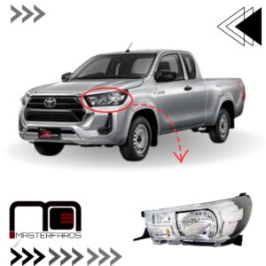 FARO DELANTERO TOYOTA HILUX REVO 4X2 2016/2022 LH