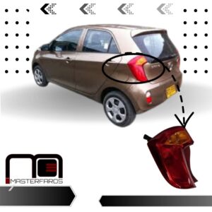 FARO POSTERIOR KIA PICANTO R 2012/2016 LH