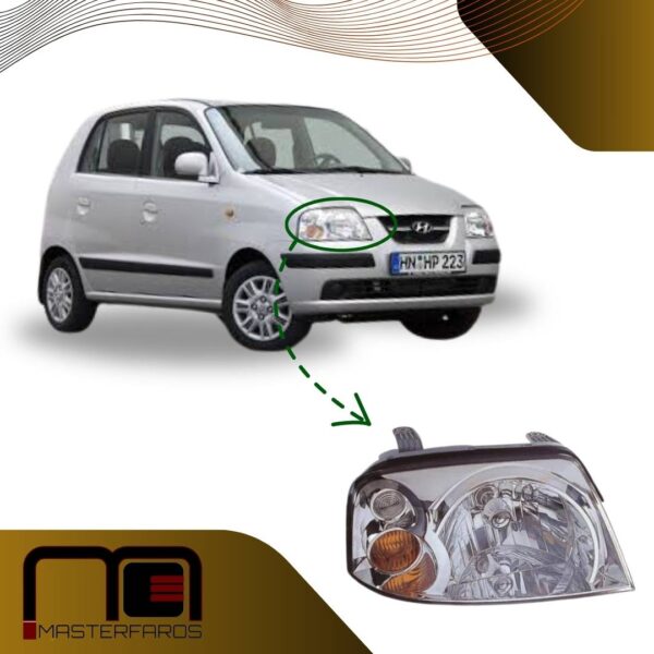 FARO DELANTERO HYUNDAI ATOS PRIME 2006/2009 RH