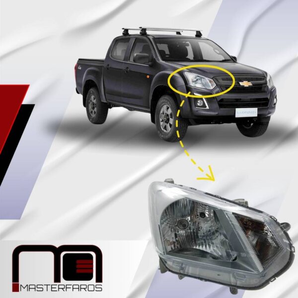 FARO DELANTERO CHEVROLET D-MAX 4X2 2019 RH