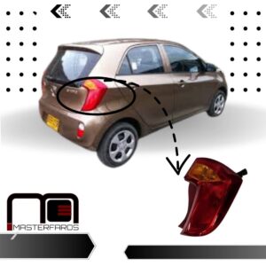 FARO POSTERIOR KIA PICANTO R 2012/2016 RH