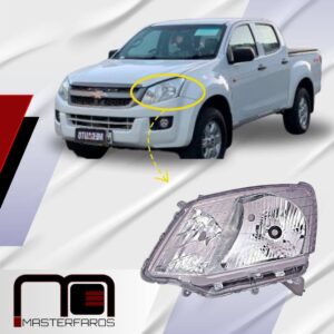 FARO DELANTERO CHEVROLET D-MAX UN FOCO 2014/2018 LH