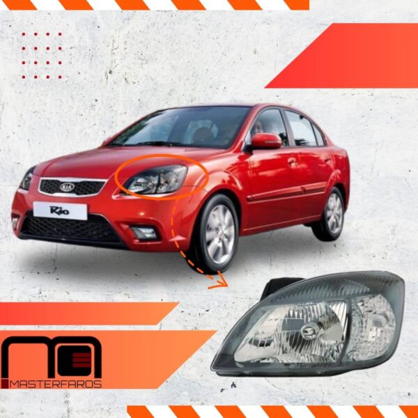 FARO DELANTERO KIA RIO XCITE 2010/2011 FD/NEG LH