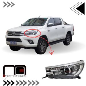 FARO DELANTERO TOYOTA HILUX REVO 4X4 LED 2016/2022 LH