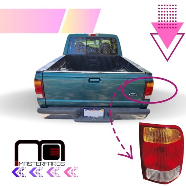 FARO POSTERIOR FORD RANGER 1998/2000 RH