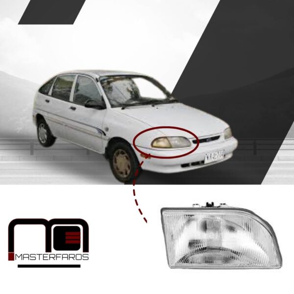 FARO DELANTERO FORD FIESTA 1988/1996 RH