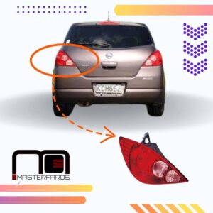 FARO POSTERIOR NISSAN TIIDA 5PTS 2007/2010 C/S LH