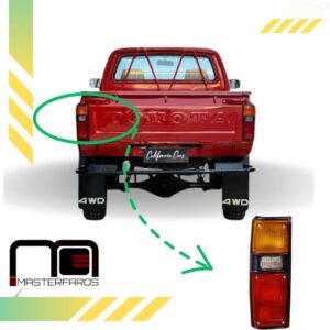FARO POSTERIOR TOYOTA HILUX 1979/1983 R/NEG LH