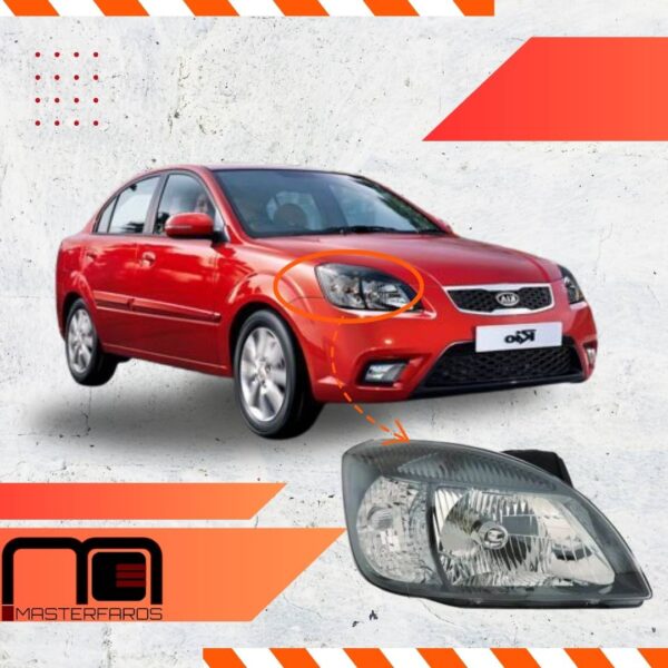 FARO DELANTERO KIA RIO XCITE 2010/2011 FD/NEG RH