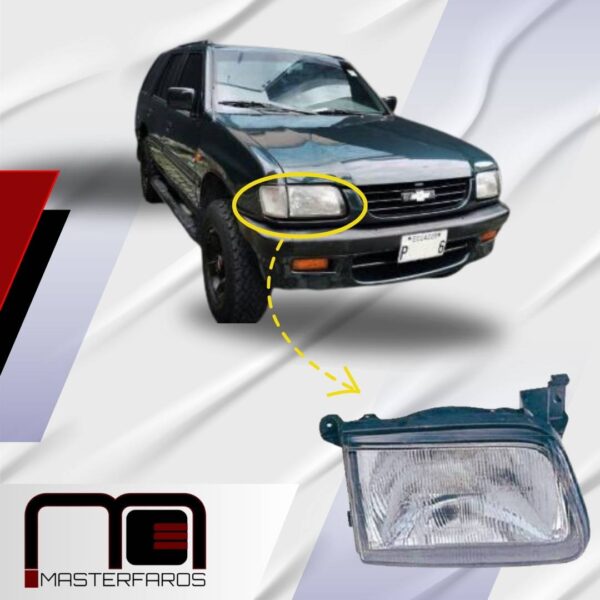 FARO DELANTERO CHEVROLET LUV 2.3 1998/1999 R/NEG RH