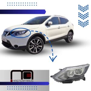 FARO DELANTERO NISSAN QASHQAI C/LED 2015/2017 LH